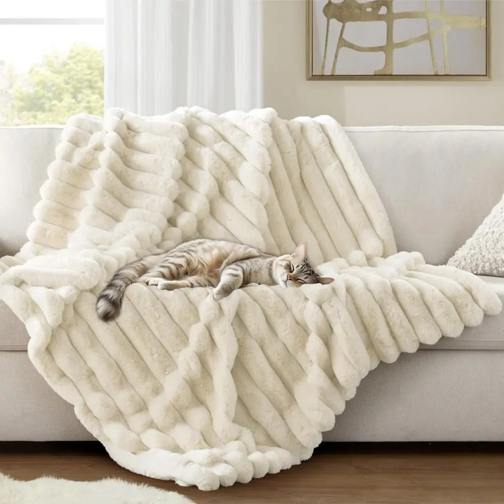 Double-Sided Cotton & Bamboo Throw