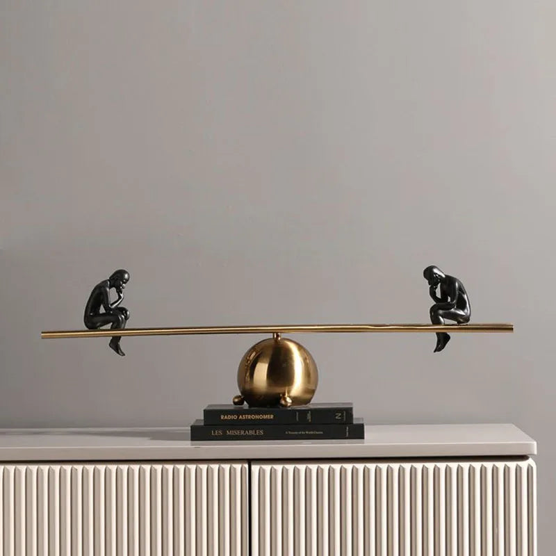 Seesaw Contemplator Desk Sculpture