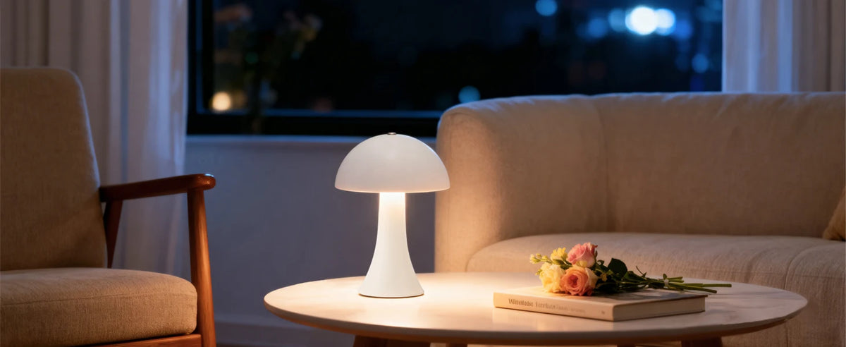 Vintage Mushroom Desk Lamp