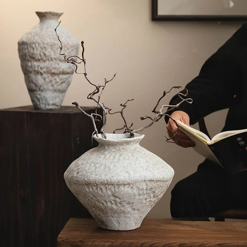 Wabi-Sabi Ceramic Vase