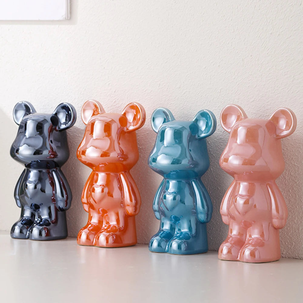 Ceramic Bear Figurine