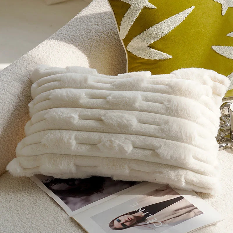Shades of Green Woven Cushion Cover