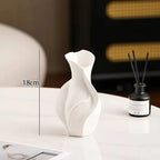 Abstract Grass Ceramic Vase