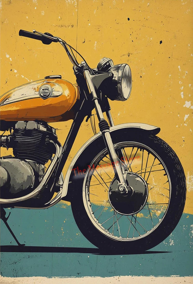 Rider Silhouette Canvas Print