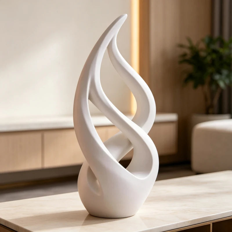 Twisted Spiral Sculpture