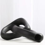 Entwined Abstract Ceramic Vase