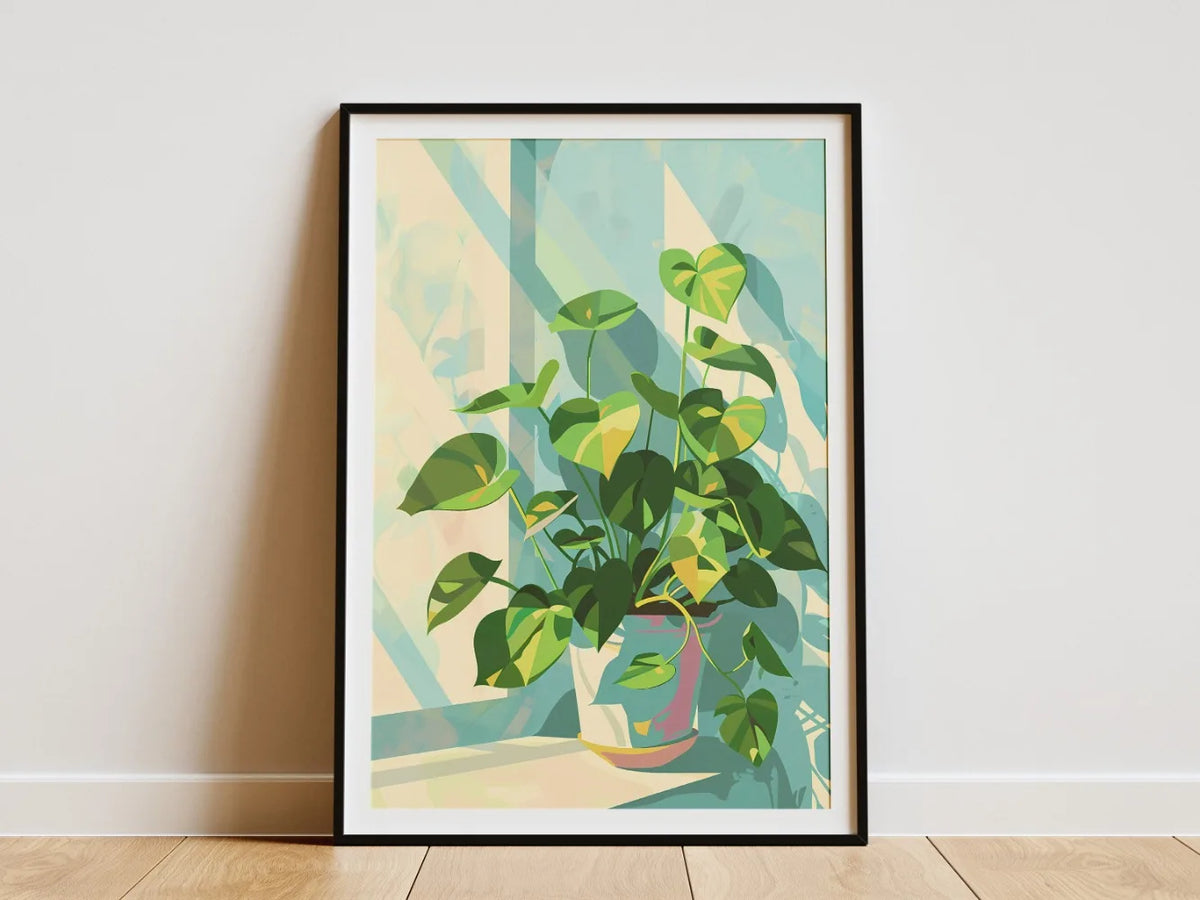 Minimalist Bamboo Forest Tropical Leaf Botanical Flower Poster and Prints Canvas Printing Wall Art Picture for Living Room Decor