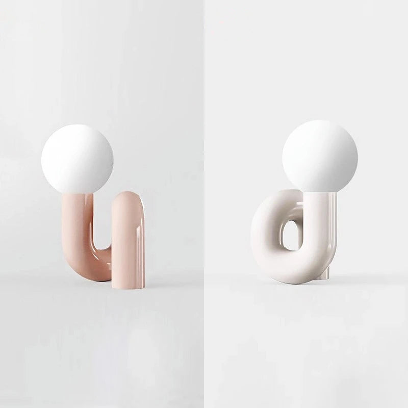 Neo Abstract Resin Table Lamp