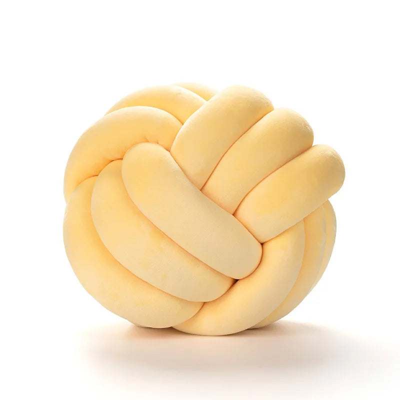 Handmade Knot Ball Cushion