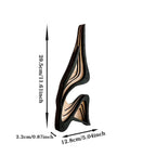 Carved Wood Abstract Sculpture