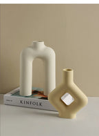 Modern Alphabet Art Vase