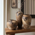 Wabi-Sabi Rustic Ceramic Vase