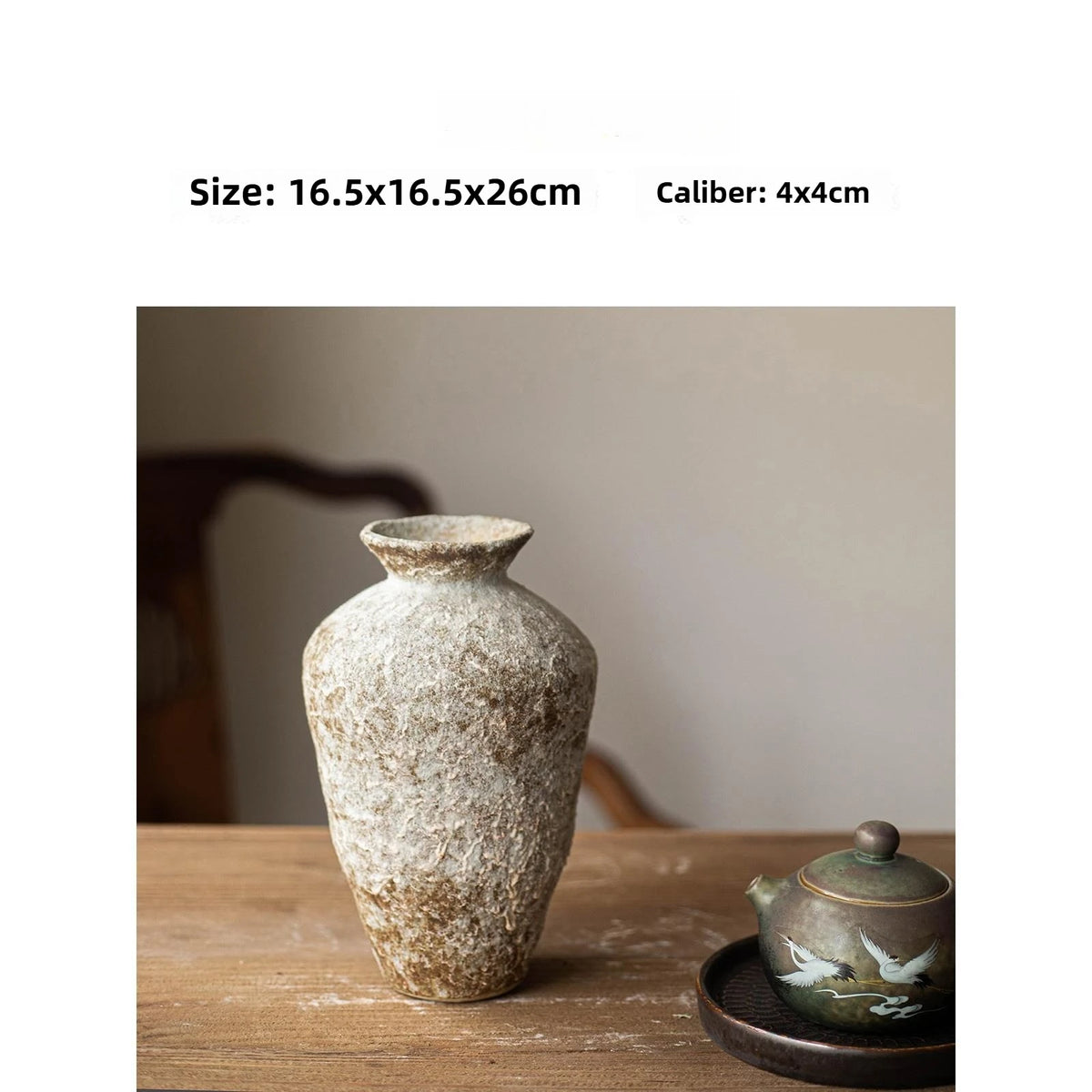 Wabi-Sabi Ceramic Vase