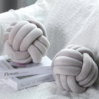 Handmade Knot Ball Cushion