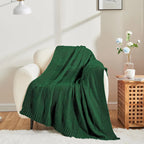 Waffle Knit Throw