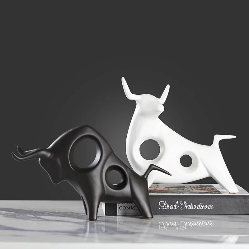 Monochrome Ceramic Pieces