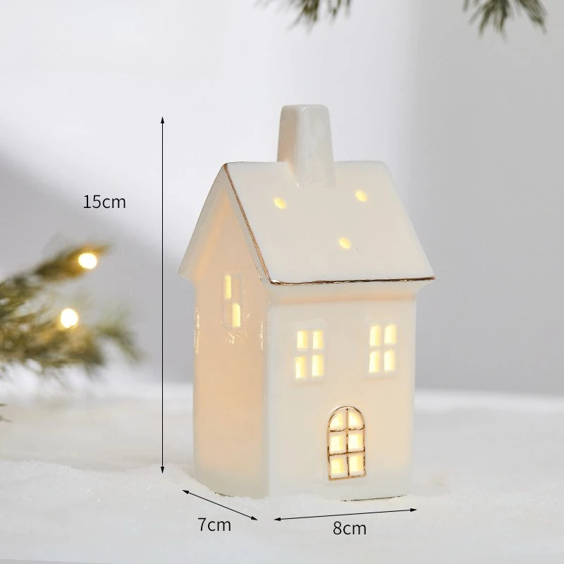 Ceramic Light-Up Tree House