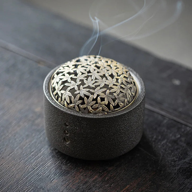 Patterned Ceramic Incense Plate