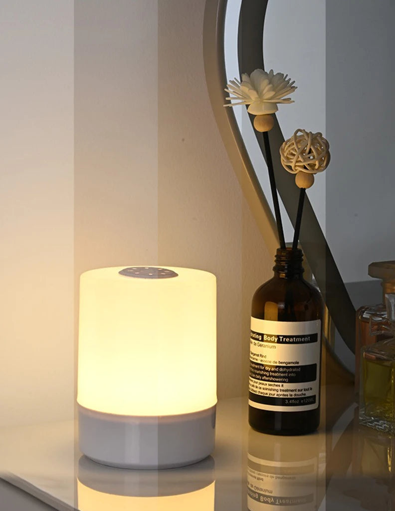 Dimmable Round Bedside Night Light