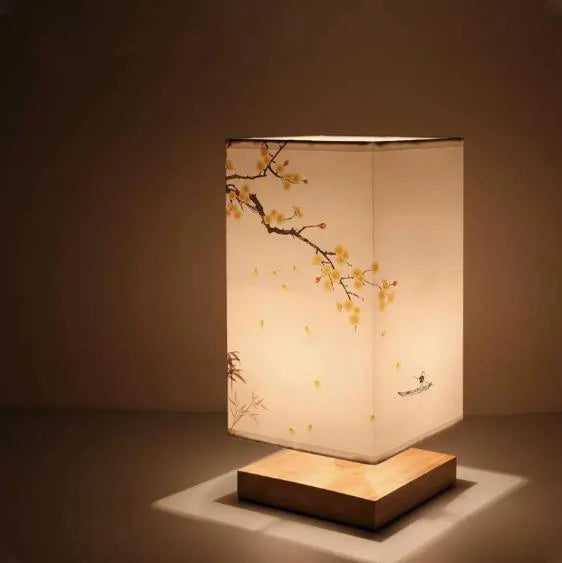Bamboo Landscape Table Lamp