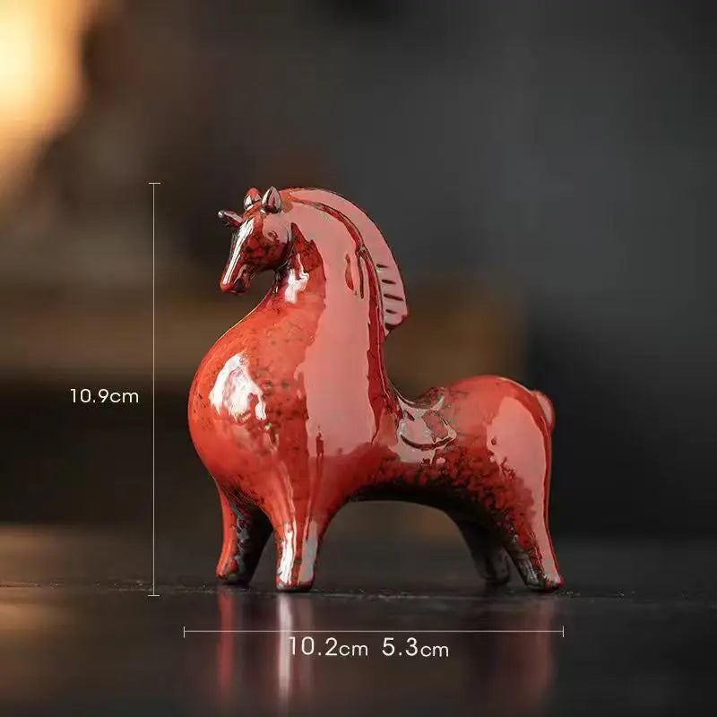 Trojan Ceramic Horse Decorative