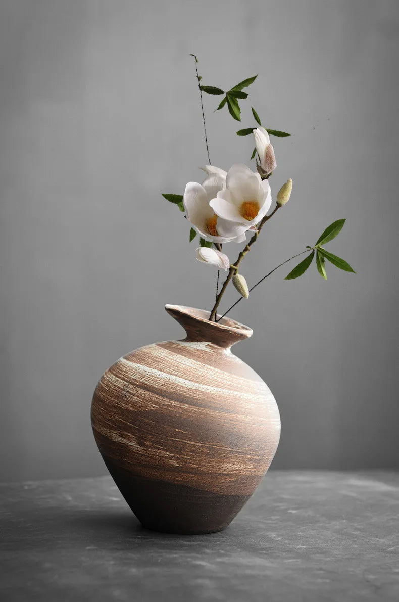 Rough Ceramic Bud Vase