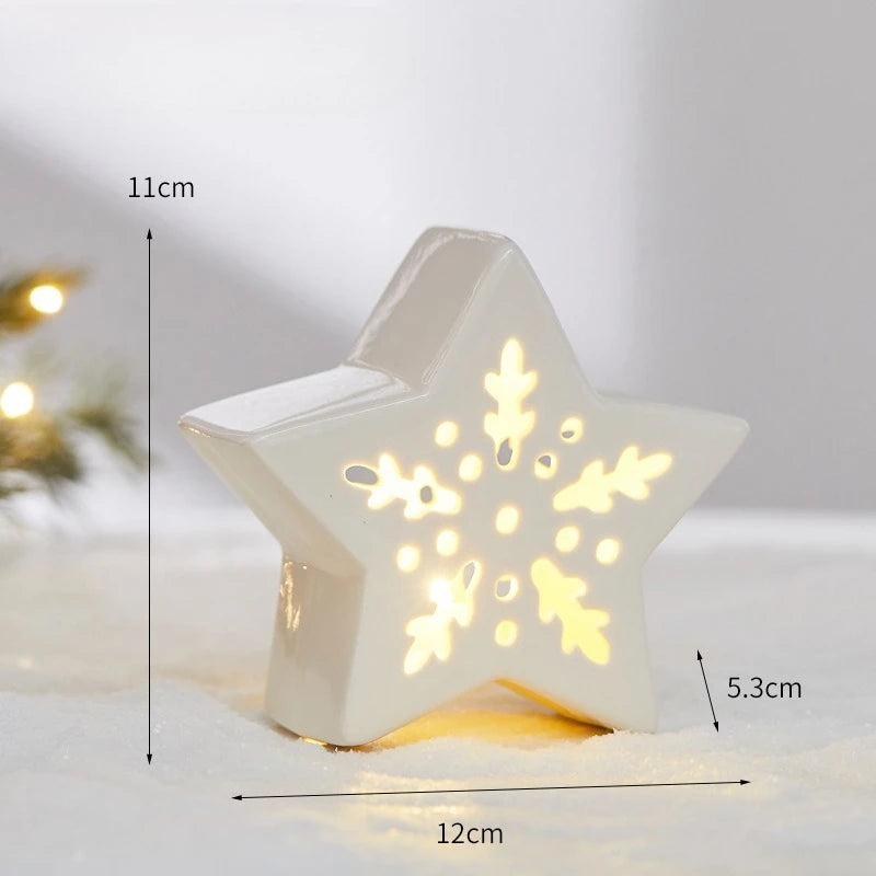 Ceramic Light-Up Tree House