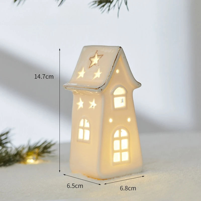 Ceramic Light-Up Tree House
