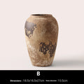 Wabi-Sabi Rustic Ceramic Vase