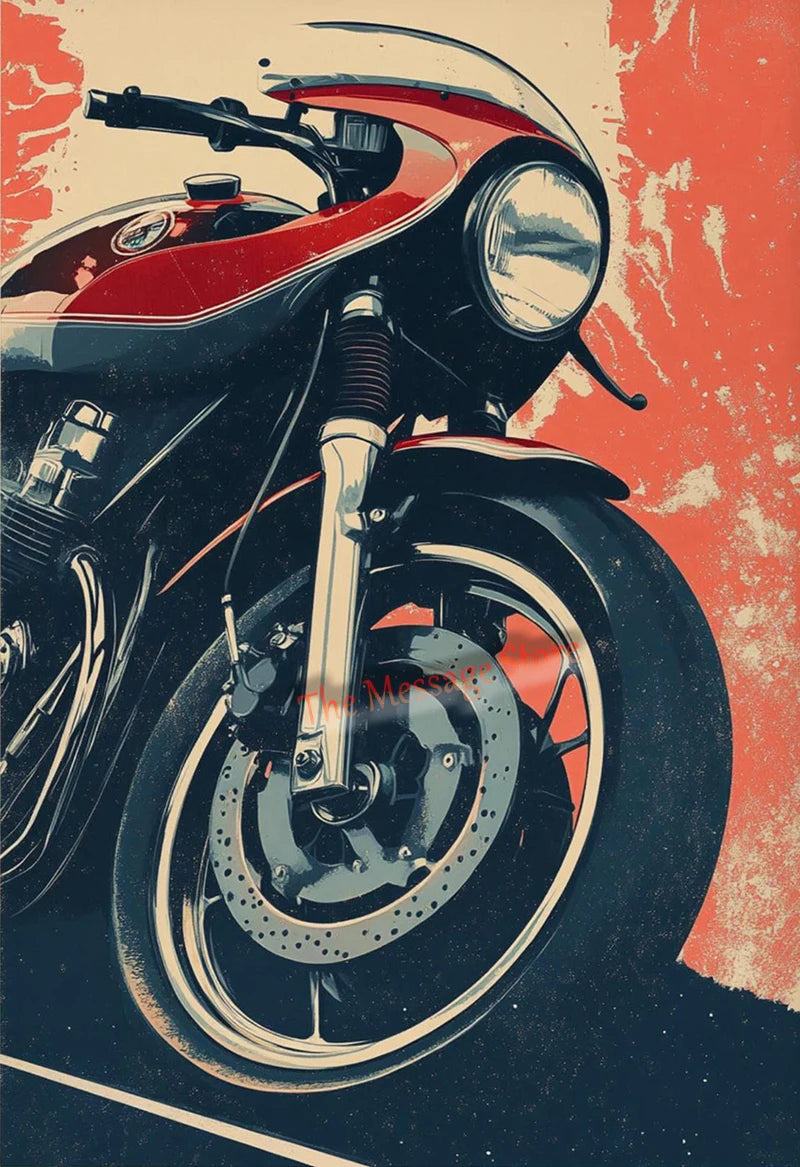 Rider Silhouette Canvas Print