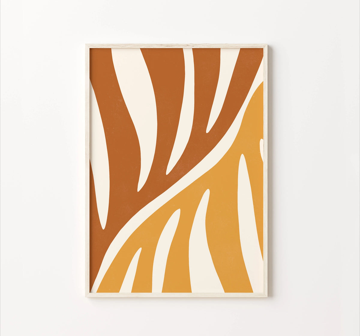 Folk Art Botanical Canvas Print
