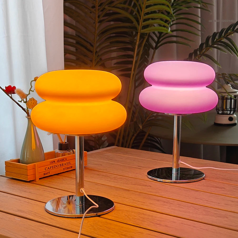 Double Ripple LED Ambient Table Lamp