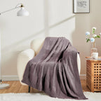 Waffle Knit Throw
