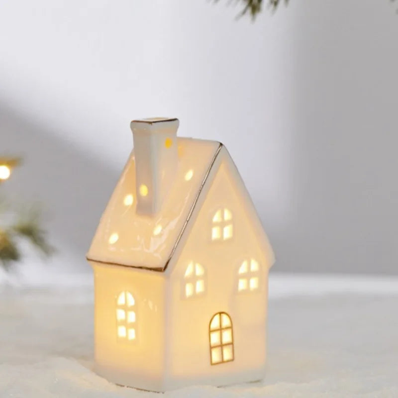 Ceramic Light-Up Tree House