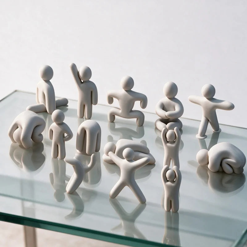 Meccha Chameleon Sculptural Set
