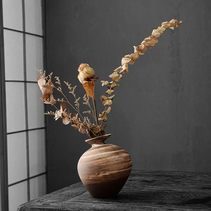 Rough Ceramic Bud Vase