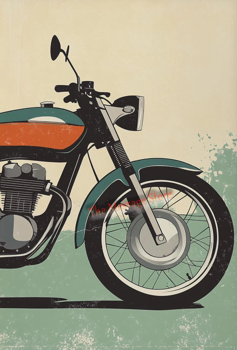 Rider Silhouette Canvas Print