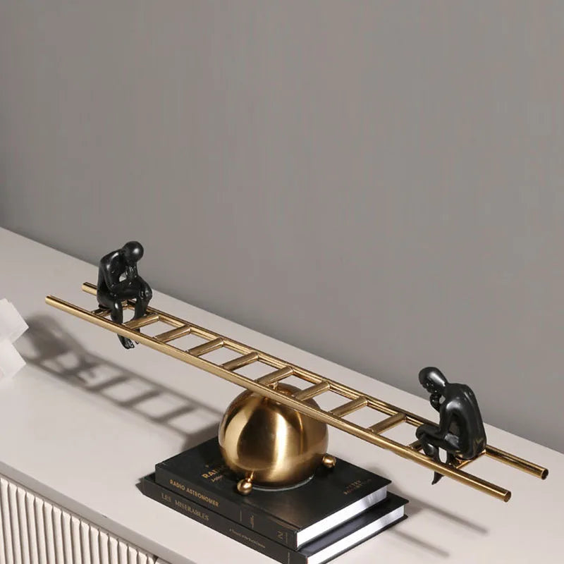 Seesaw Contemplator Desk Sculpture