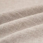 Beige Minimal Blooms Cushion Cover 4Pcs Linen Throw Pillow Covers