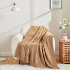Waffle Knit Throw