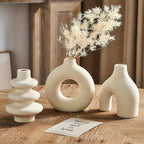 Bohemian Ceramic Vase Set