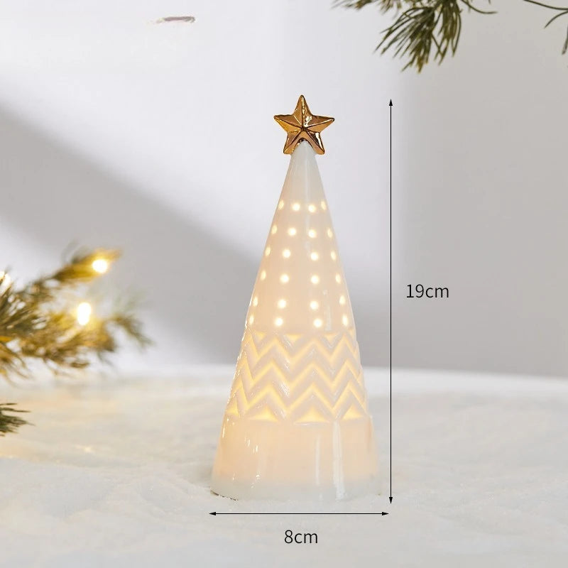 Ceramic Light-Up Tree House