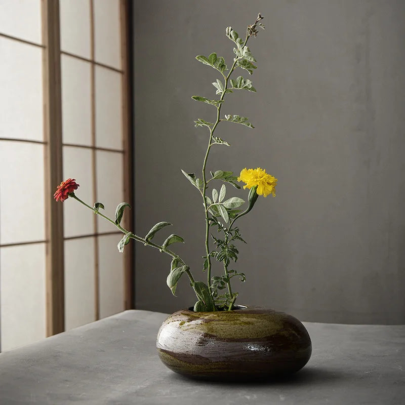 Rough Ceramic Bud Vase