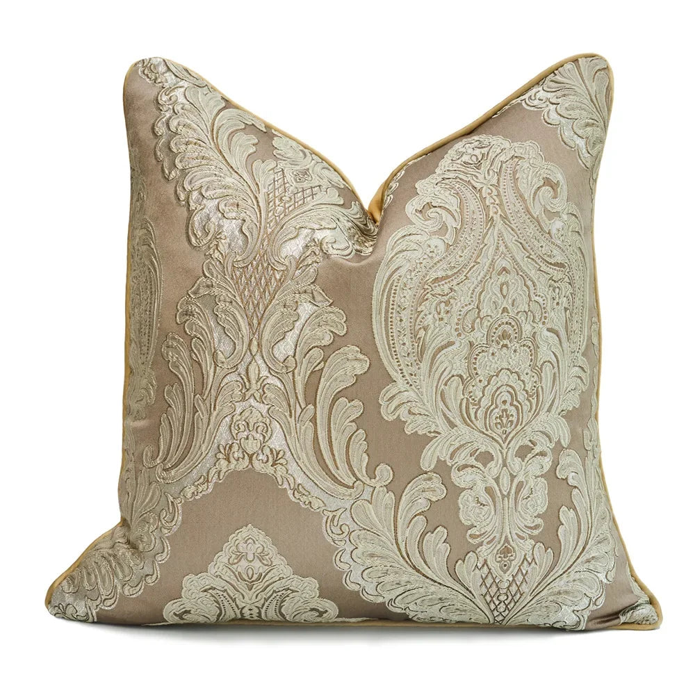 Jacquard Geometric Cushion Cover