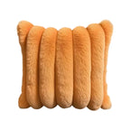 Two-Tone Faux Fur Cushion Cover