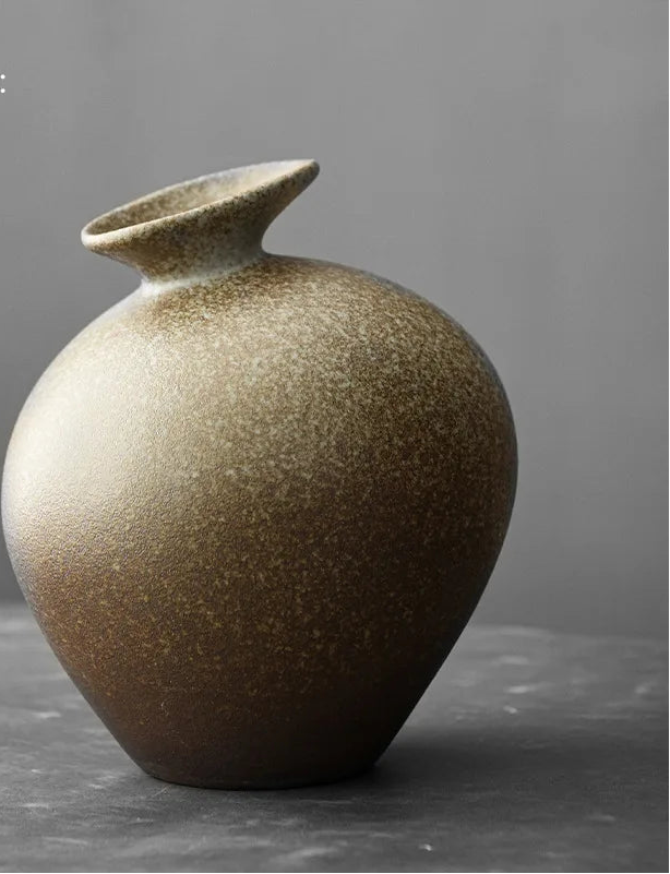 Rough Ceramic Bud Vase