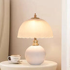 Pastele Ceramic & Glass Table Lamp