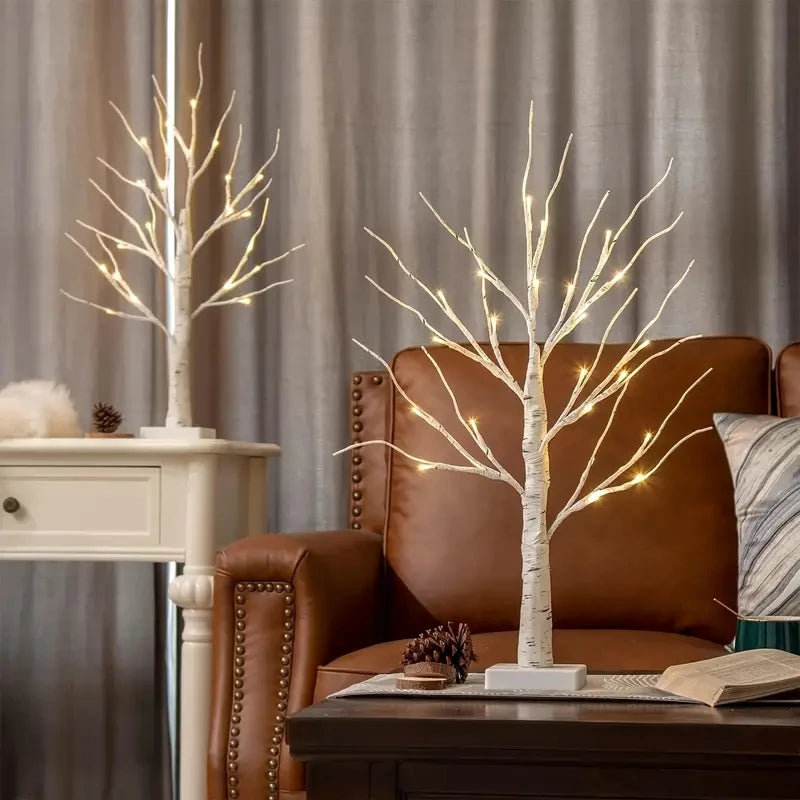 Twinkling Birch Tree LED Lamp