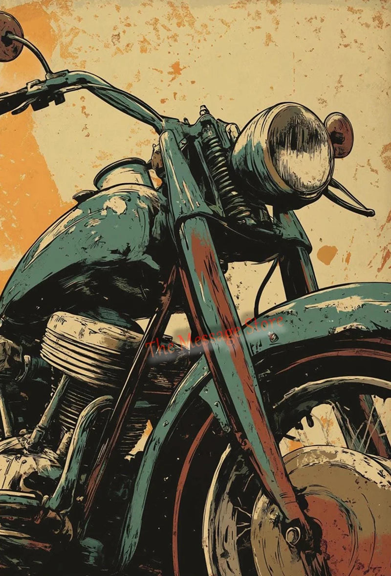 Rider Silhouette Canvas Print