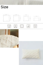 Plush Lumbar Cushion Cover
